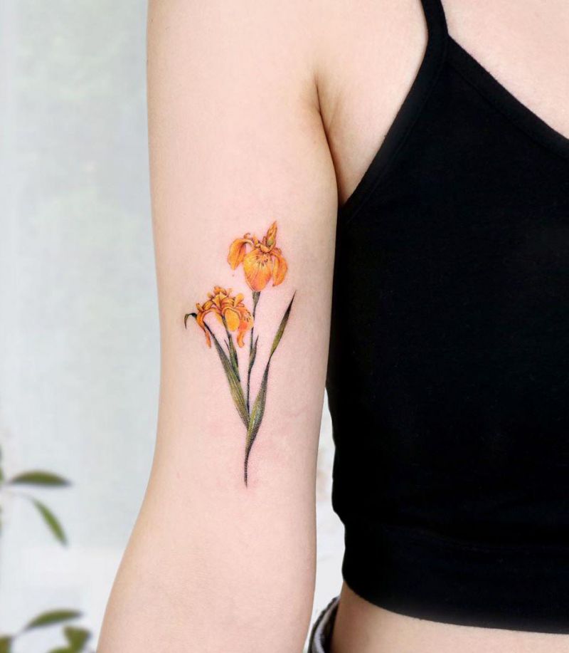 30 Perfect Iris Tattoos Make You Attractive