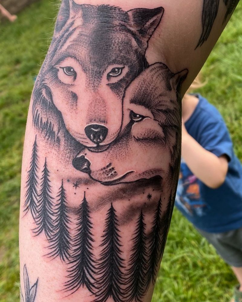 30 Pretty Wolf Tattoos You Will Love to Try