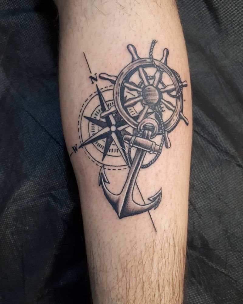 30 Perfect Anchor Tattoos Make You Not Confused