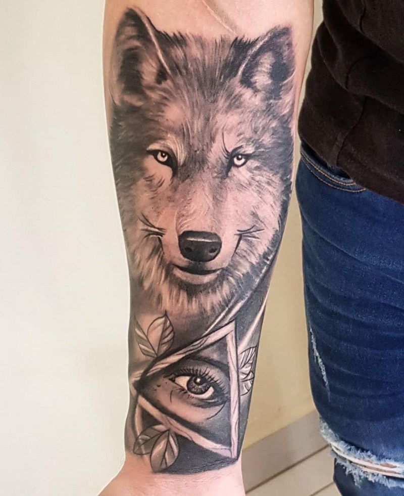 30 Pretty Wolf Tattoos You Will Love to Try