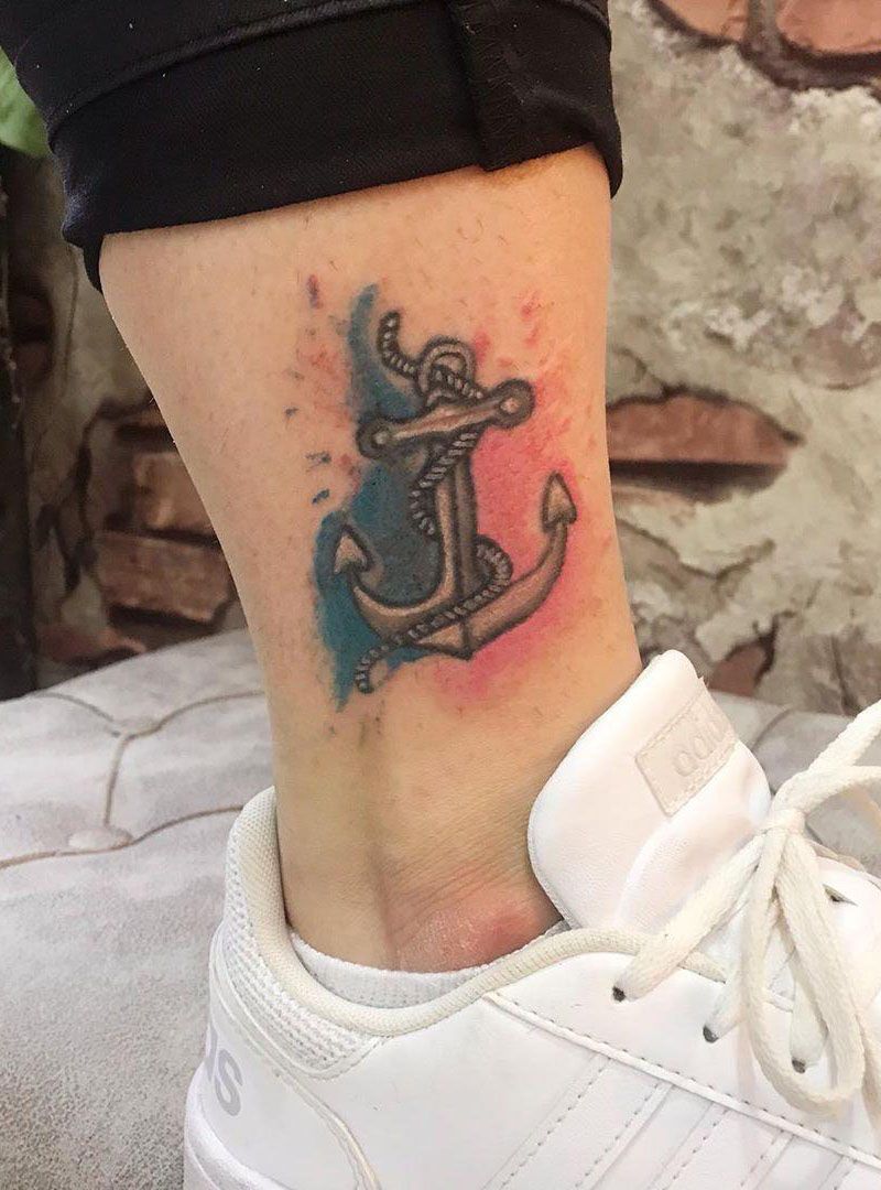 30 Perfect Anchor Tattoos Make You Not Confused