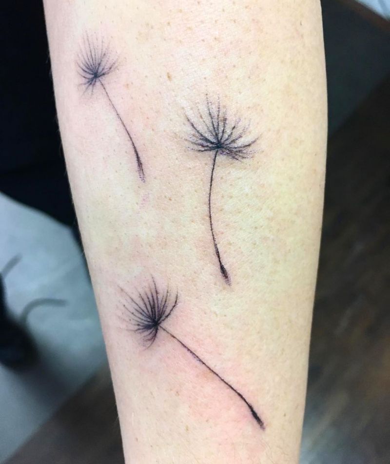 30 Pretty Dandelion Tattoos You Will Love to Try