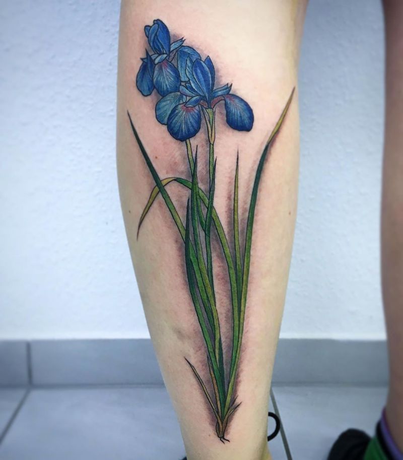 30 Perfect Iris Tattoos Make You Attractive