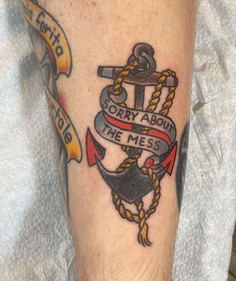 30 Perfect Anchor Tattoos Make You Not Confused