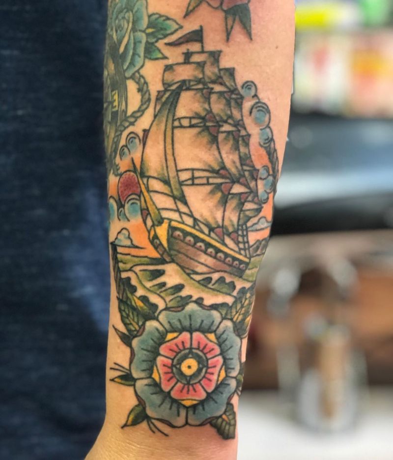 Pretty Ship Tattoos Make Your Career A Success