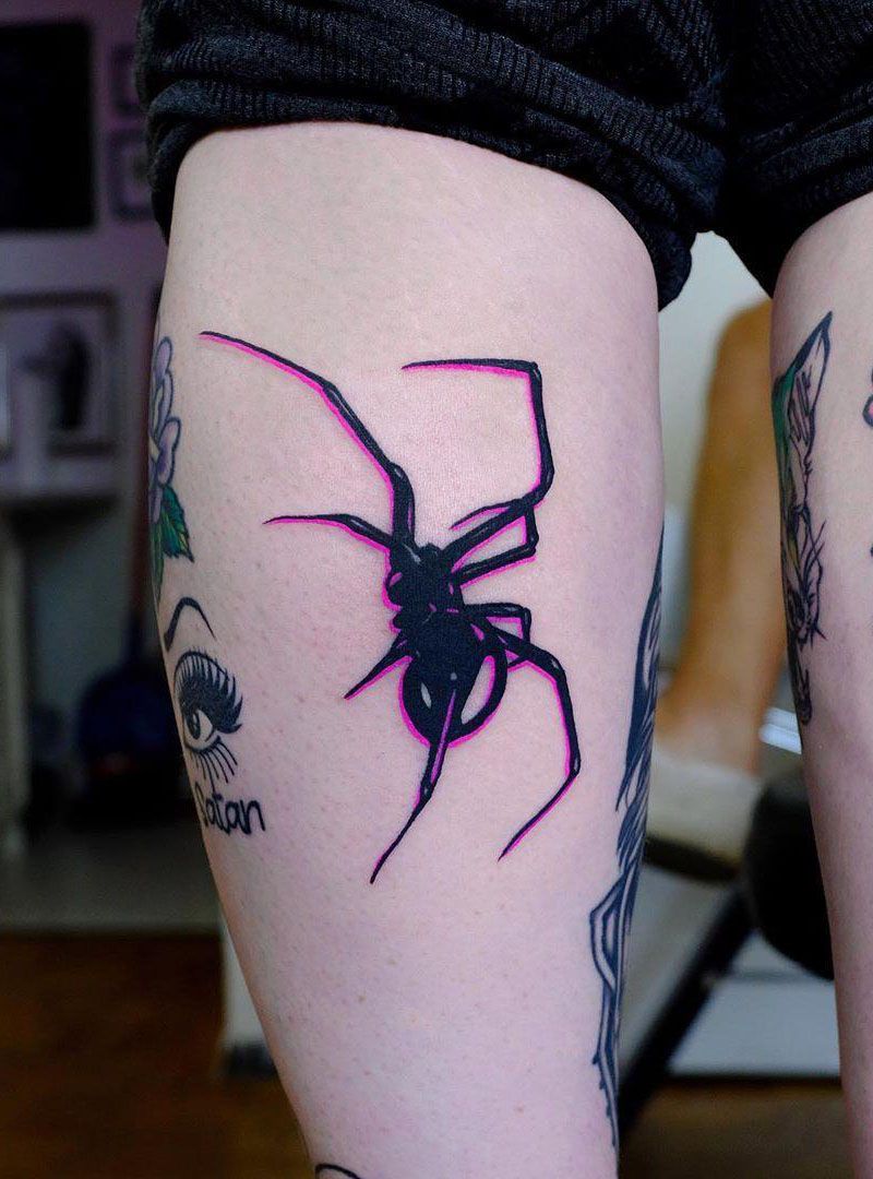 30 Great Spider Tattoos You Want to Try