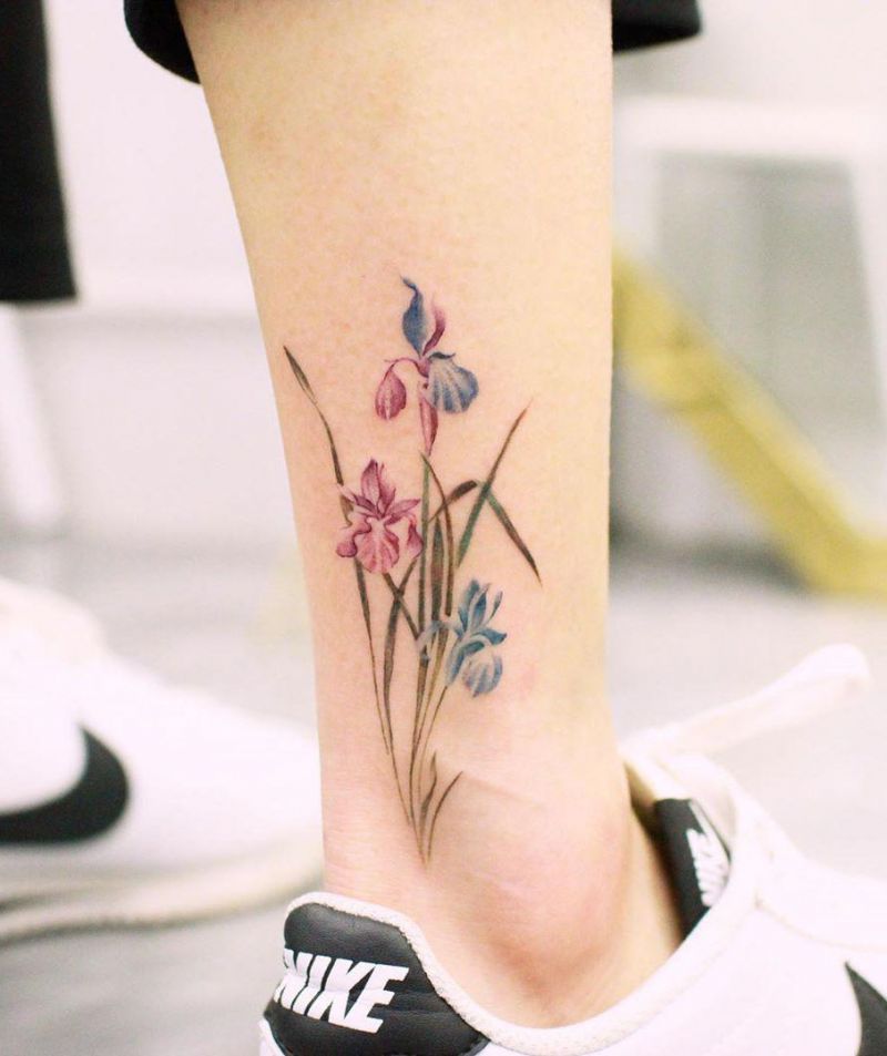 30 Perfect Iris Tattoos Make You Attractive