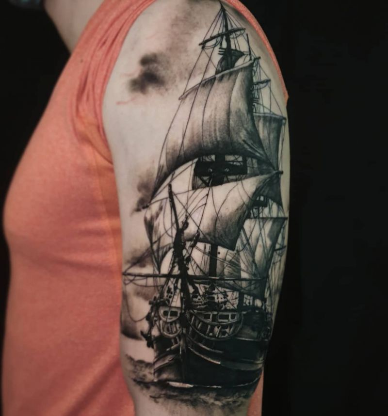 Pretty Ship Tattoos Make Your Career A Success