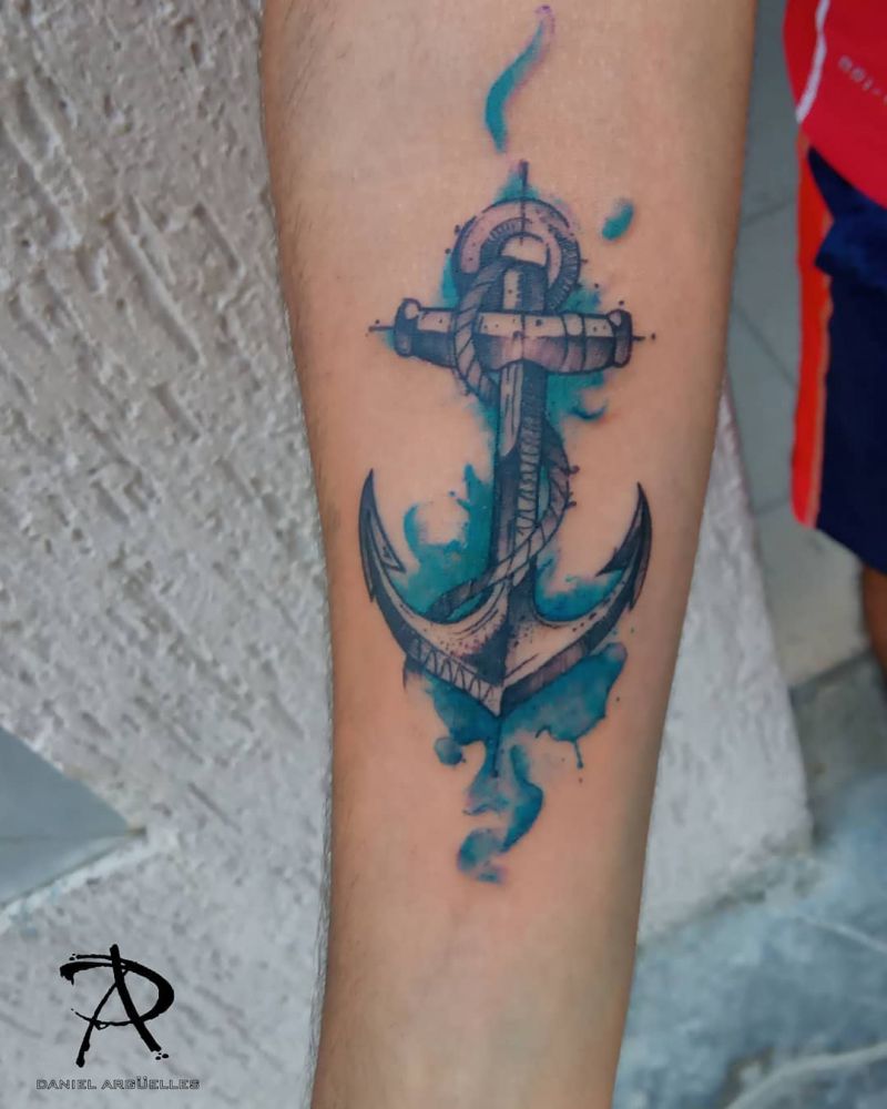 30 Perfect Anchor Tattoos Make You Not Confused