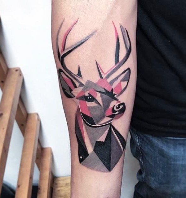 30 Pretty Deer Tattoos Bring You Good Luck