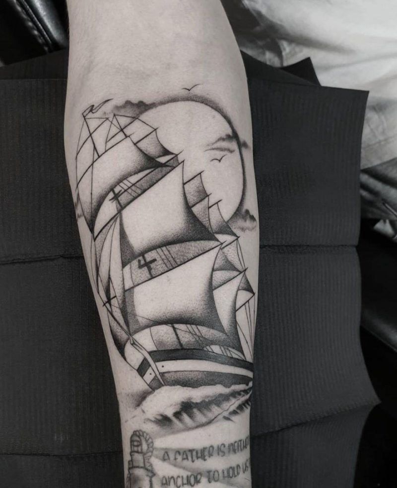 Pretty Ship Tattoos Make Your Career A Success