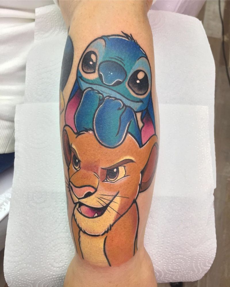 30 Cute Disney Tattoos that Remind You of Your Childhood