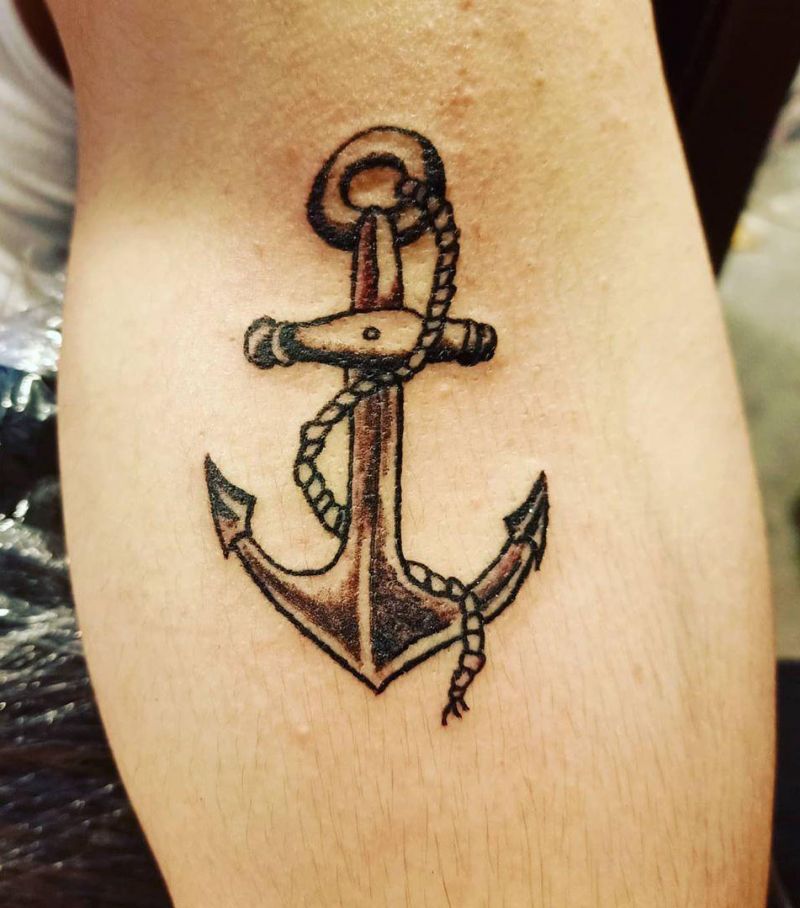 30 Perfect Anchor Tattoos Make You Not Confused