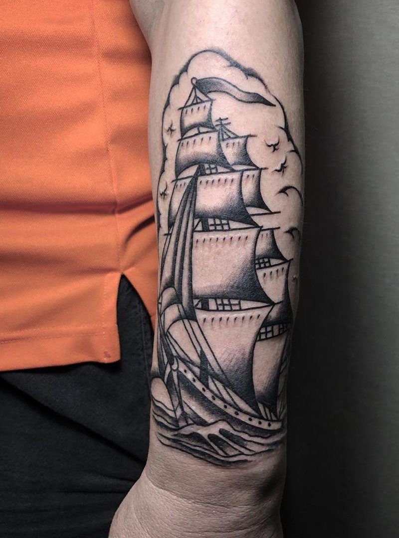 Pretty Ship Tattoos Make Your Career A Success