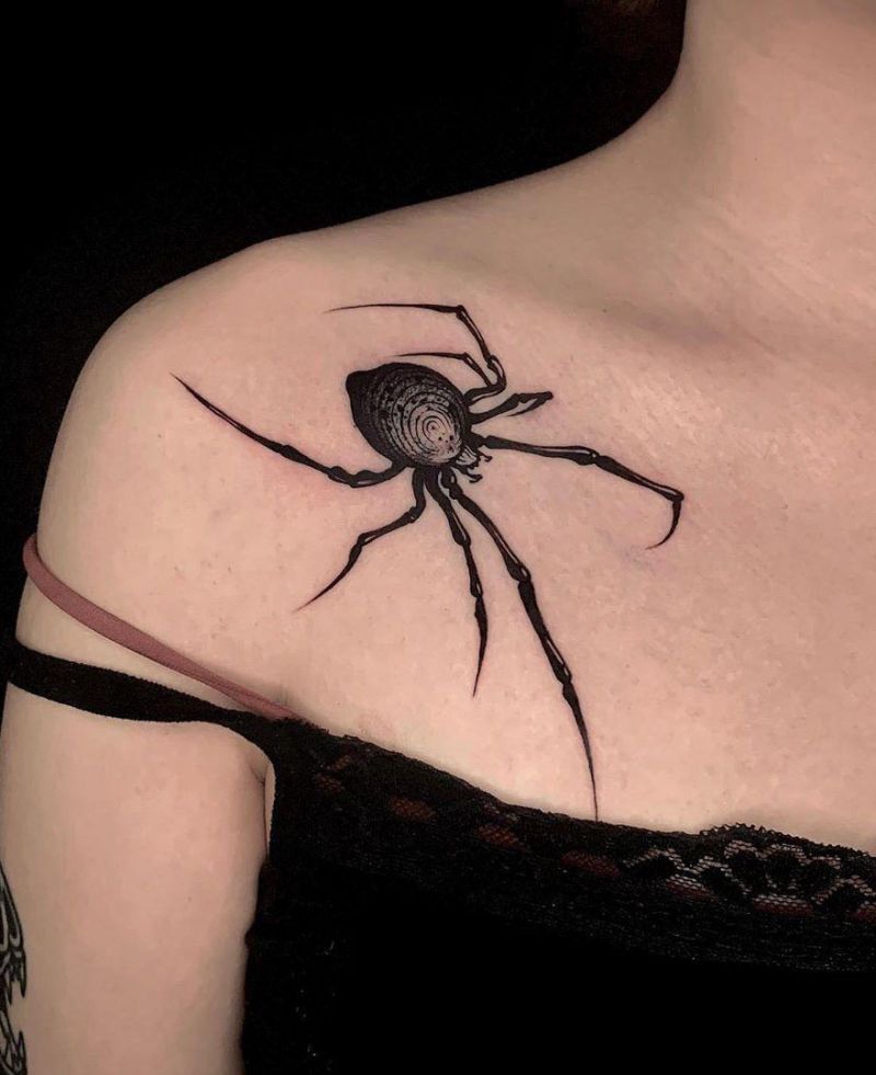 30 Great Spider Tattoos You Want to Try