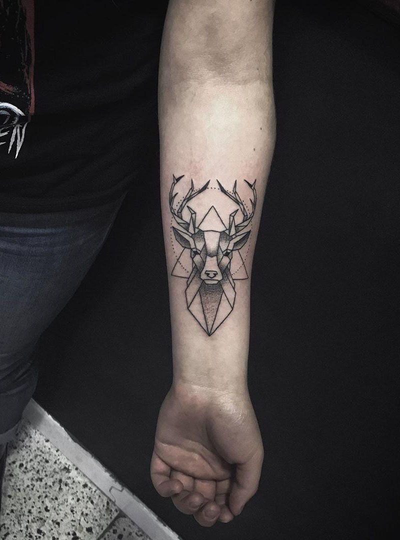 30 Pretty Deer Tattoos Bring You Good Luck