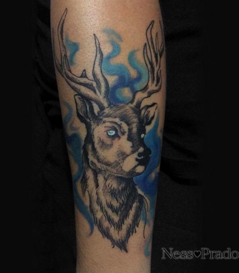 30 Pretty Deer Tattoos Bring You Good Luck