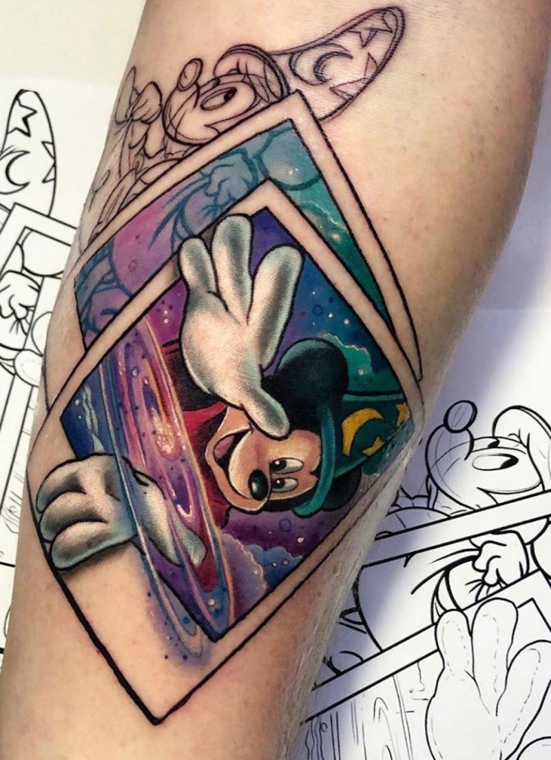 30 Cute Disney Tattoos that Remind You of Your Childhood