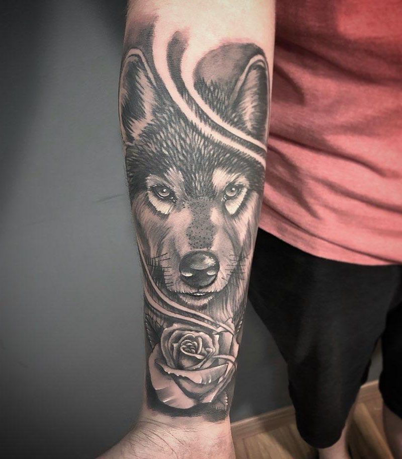 30 Pretty Wolf Tattoos You Will Love to Try