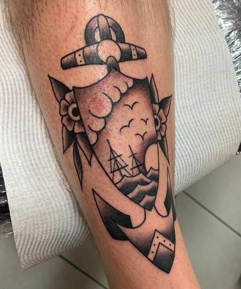 30 Perfect Anchor Tattoos Make You Not Confused