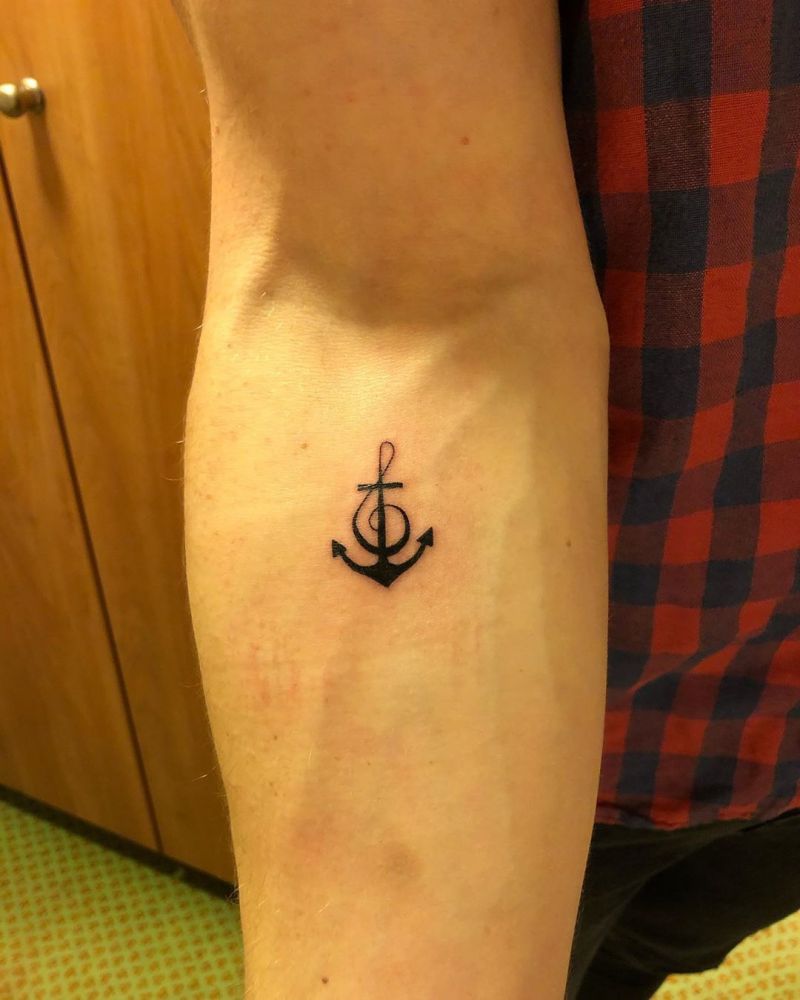 30 Perfect Anchor Tattoos Make You Not Confused