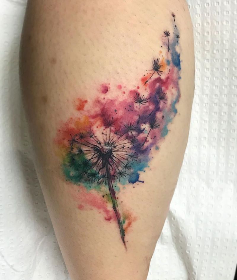 30 Pretty Dandelion Tattoos You Will Love to Try