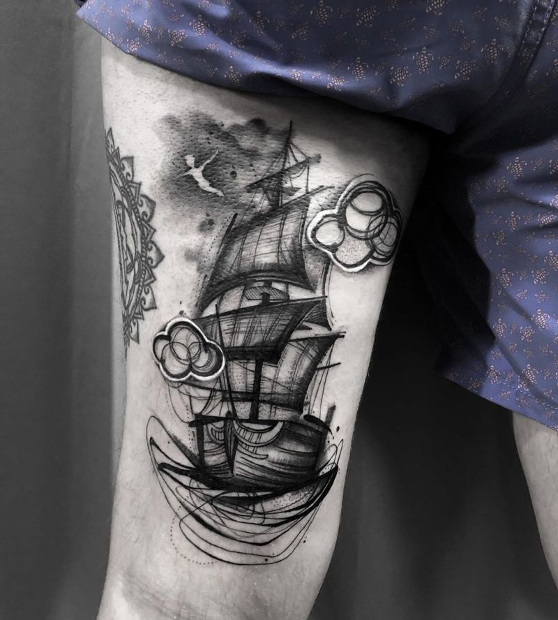 Pretty Ship Tattoos Make Your Career A Success