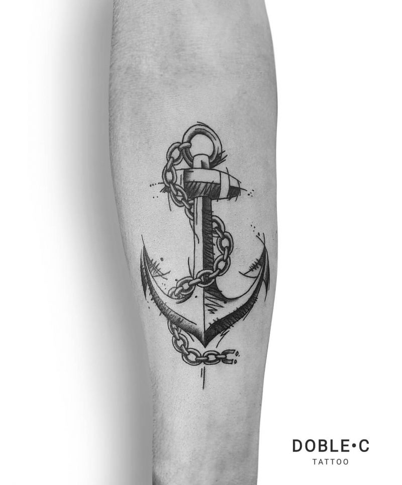 30 Perfect Anchor Tattoos Make You Not Confused