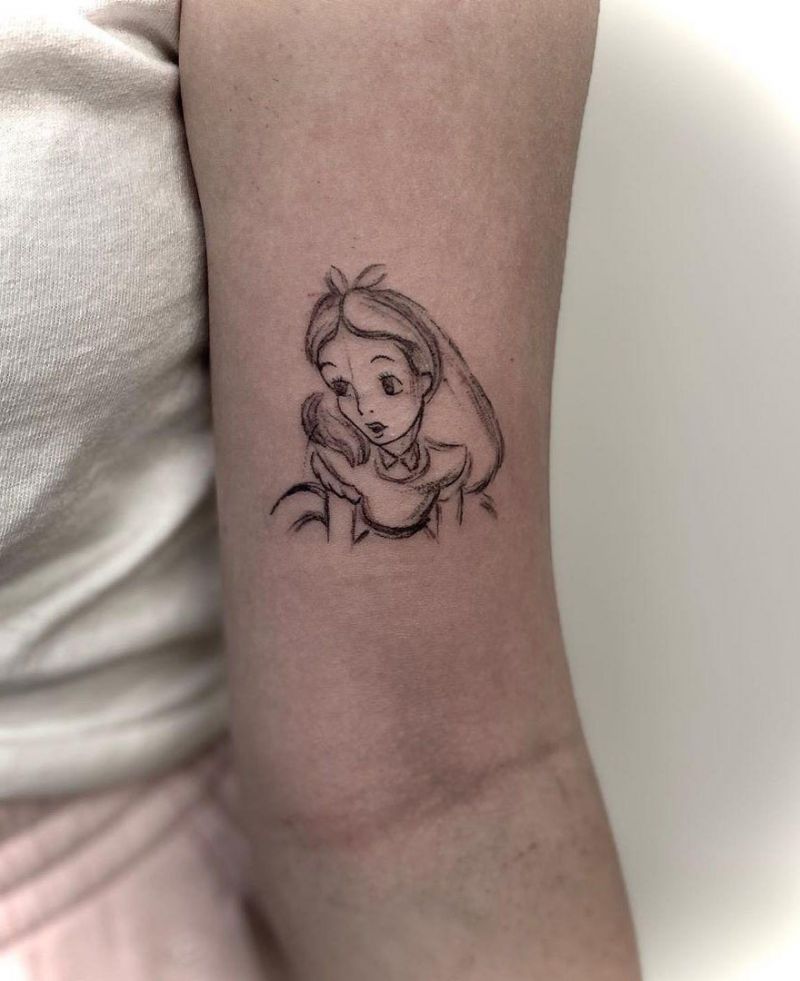 30 Cute Disney Tattoos that Remind You of Your Childhood