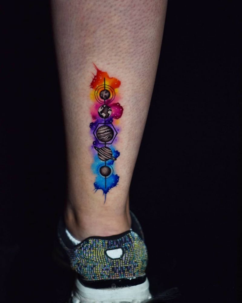 Pretty Galaxy Tattoos You Will Love