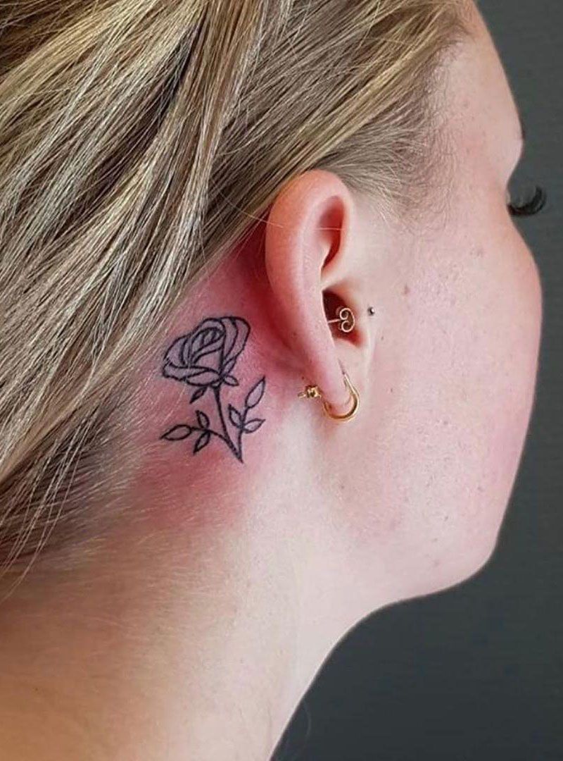 Pretty Rose Tattoos Make Your Life Full of Romance