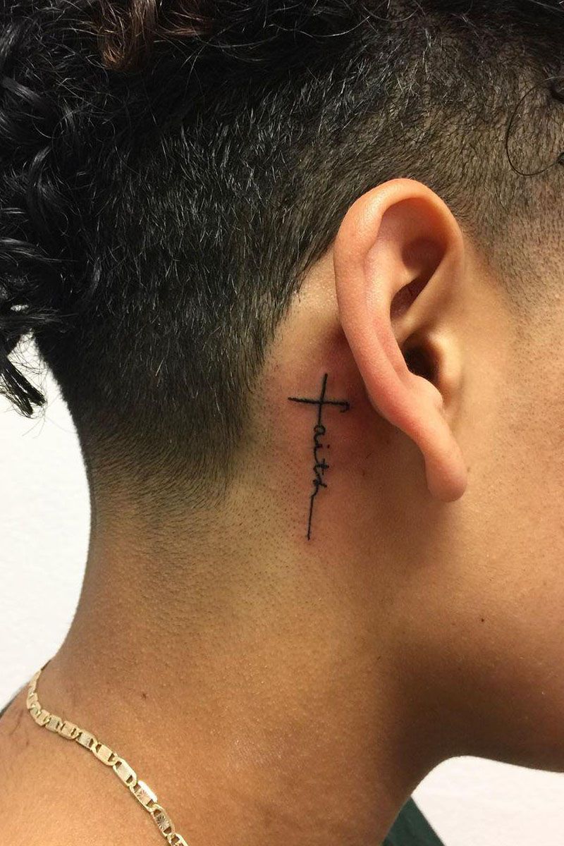 Pretty Behind the Ear Tattoos to Inspire You