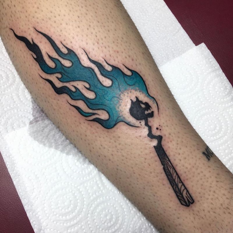 Pretty Fire Tattoos Light Up Your Life