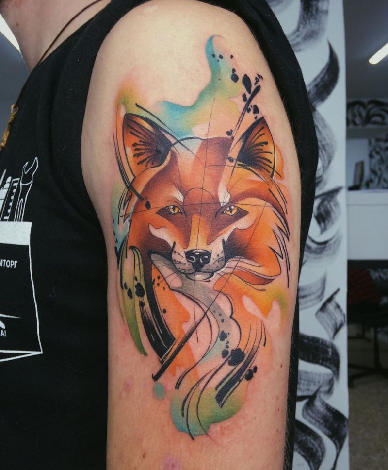 Charming Fox Tattoos Fascinate You