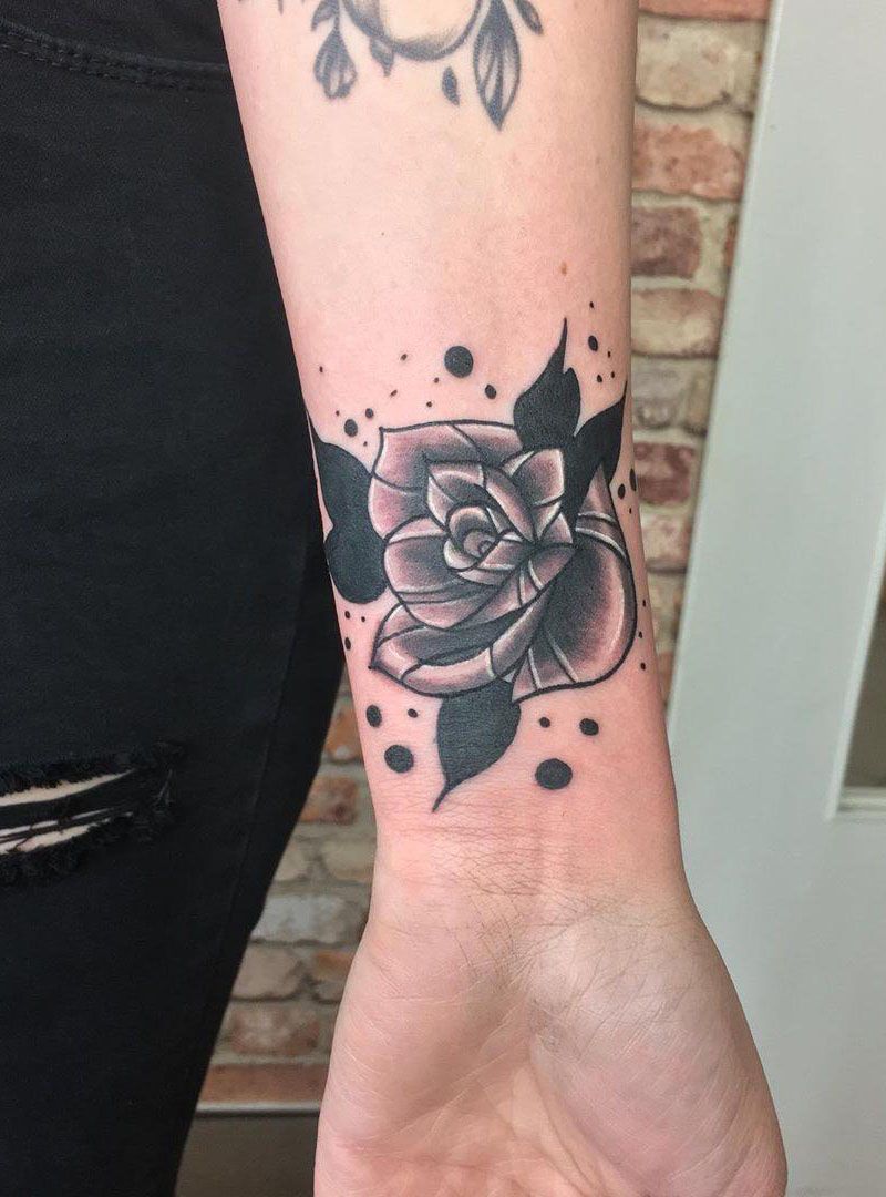 Pretty Rose Tattoos Make Your Life Full of Romance