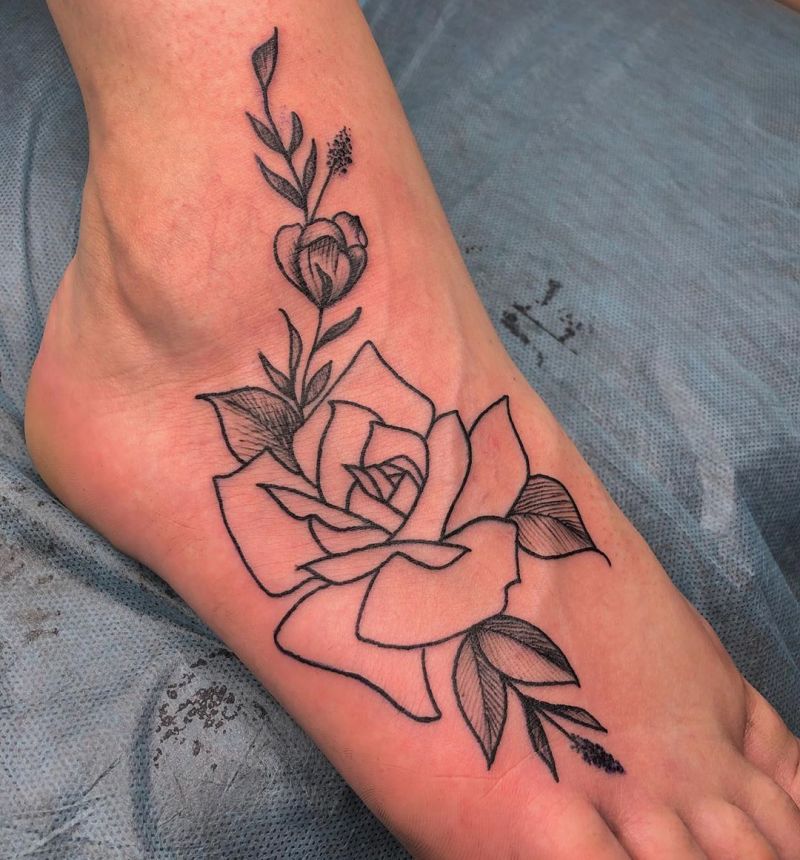 Pretty Foot Tattoos to Show Off