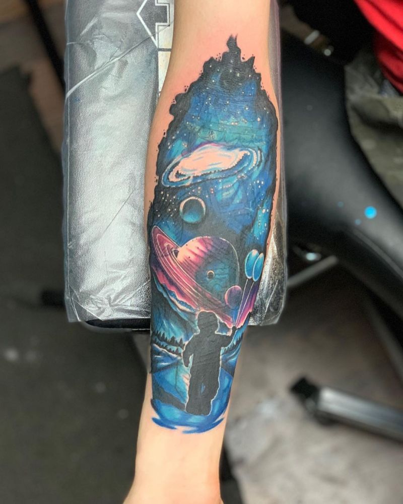 Pretty Galaxy Tattoos You Will Love