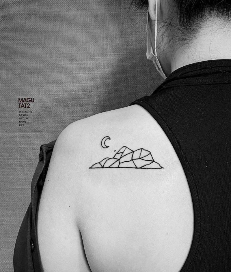 Pretty Hiking Tattoos Inspire You to Go Hiking