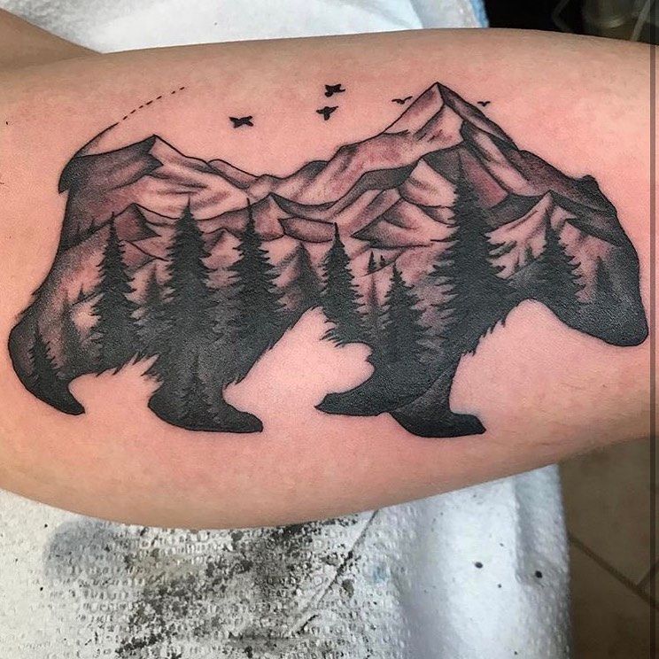 Fierce Bear Tattoos You Will Like to Try