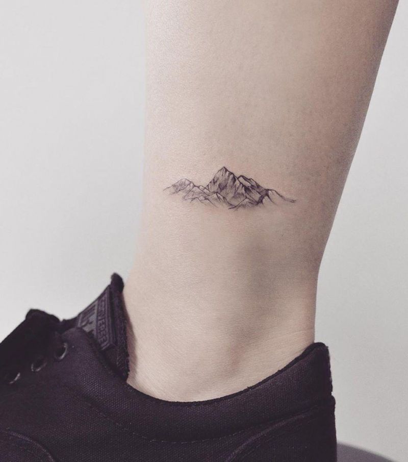 Pretty Hiking Tattoos Inspire You to Go Hiking