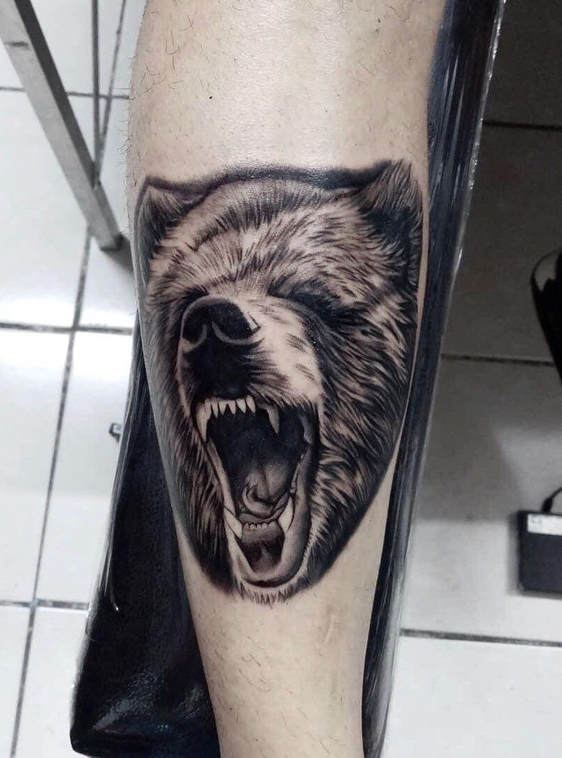 Fierce Bear Tattoos You Will Like to Try