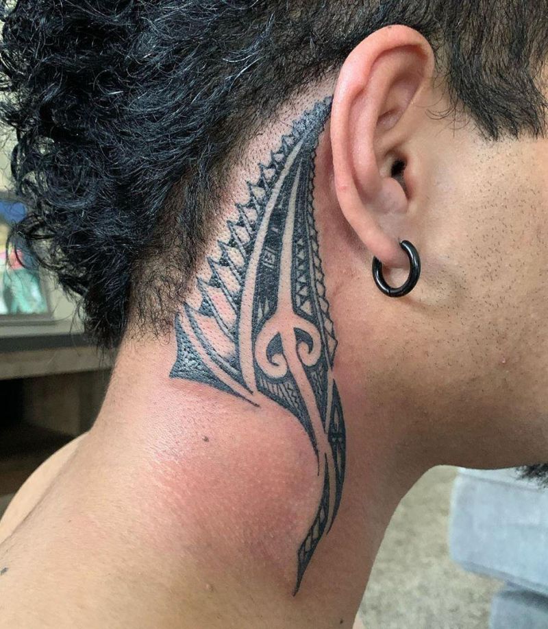 Pretty Behind the Ear Tattoos to Inspire You