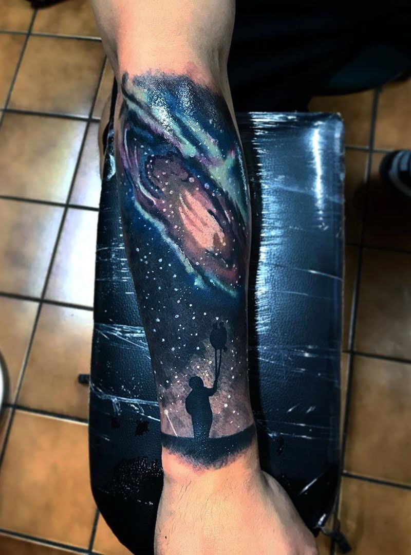 Pretty Galaxy Tattoos You Will Love