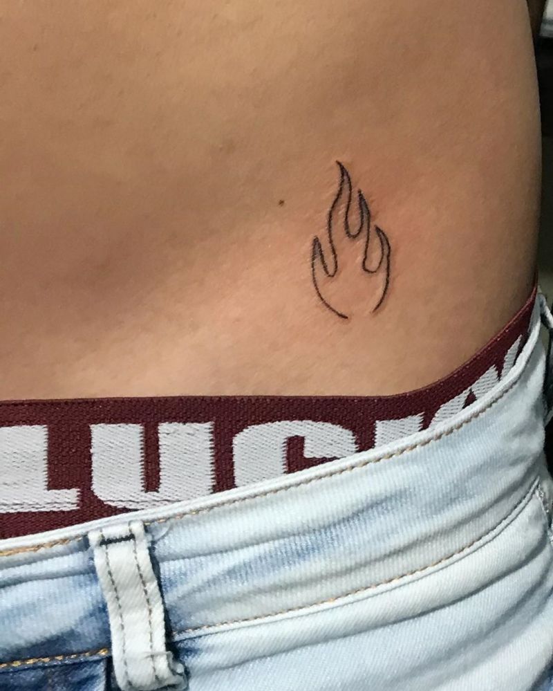 Pretty Fire Tattoos Light Up Your Life