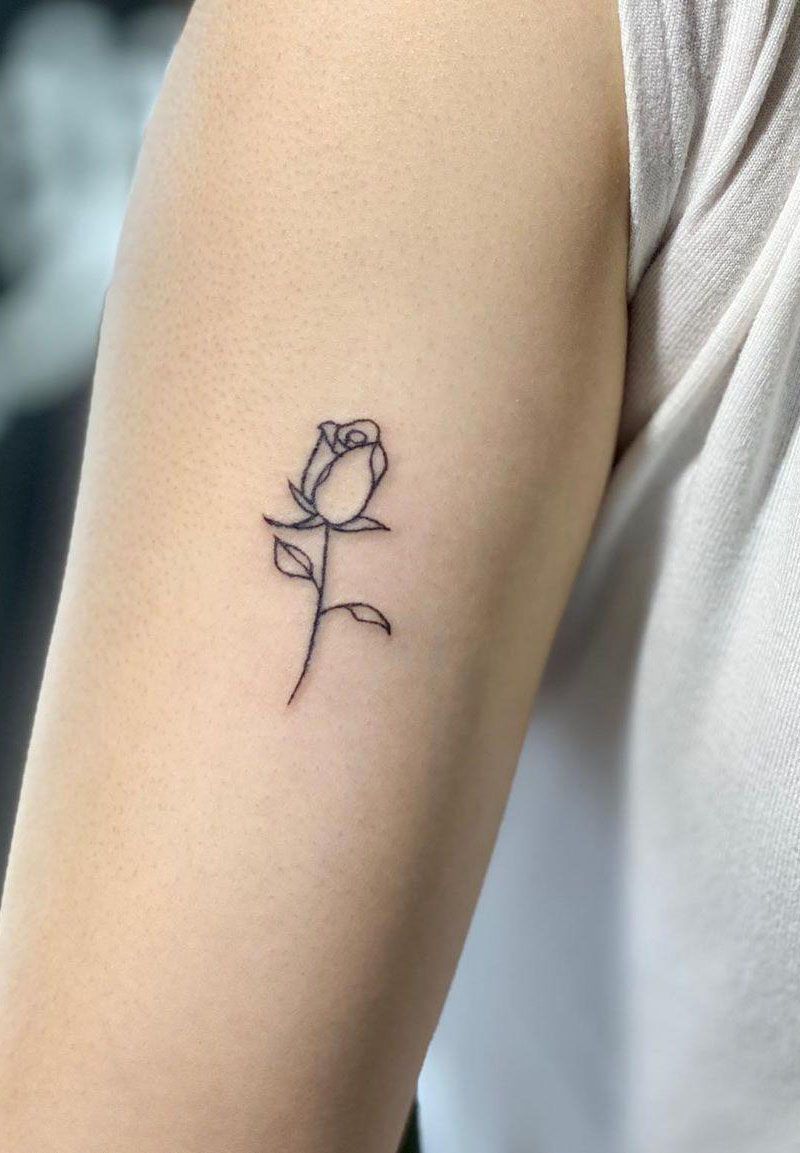 Pretty Rose Tattoos Make Your Life Full of Romance