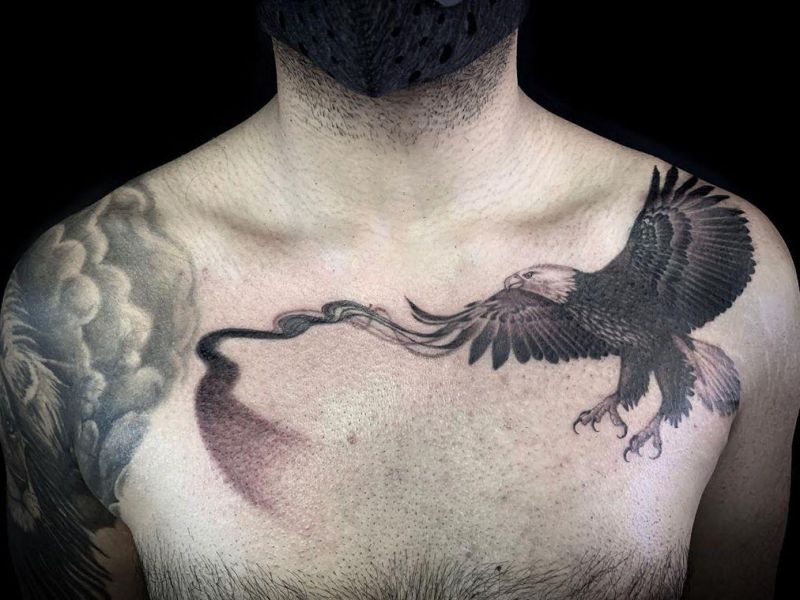 Pretty Chest Tattoos For Men to Inspire You