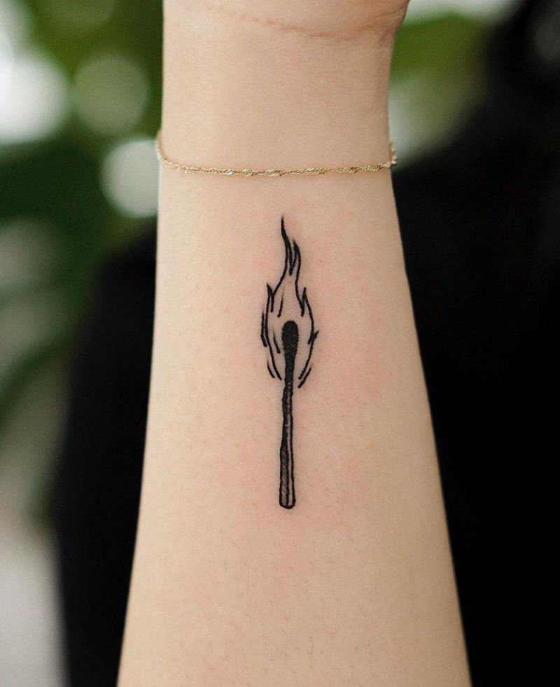 Pretty Fire Tattoos Light Up Your Life