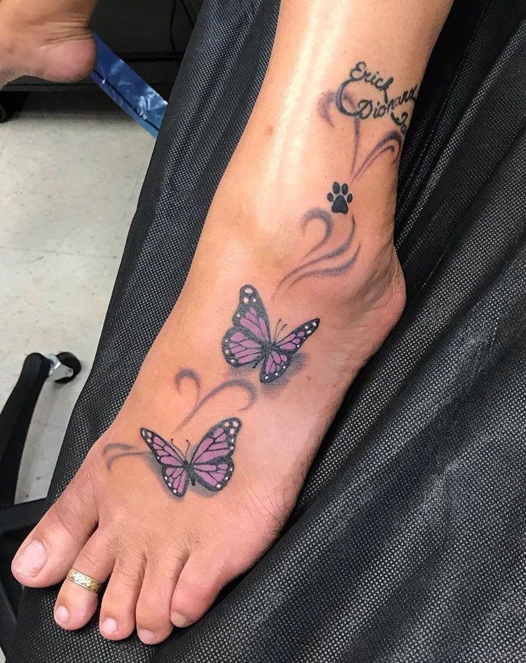 Pretty Foot Tattoos to Show Off