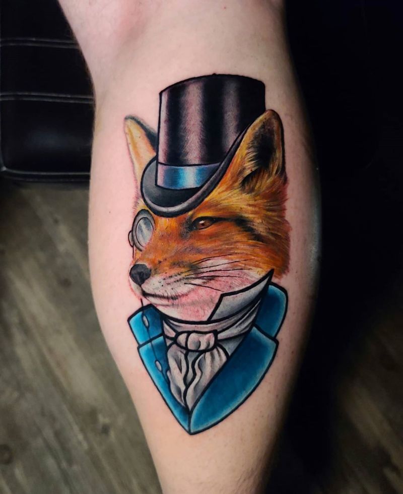 Charming Fox Tattoos Fascinate You