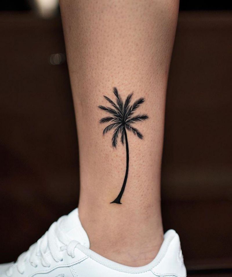 Pretty Palm Tree Tattoos will Make You Want to Try